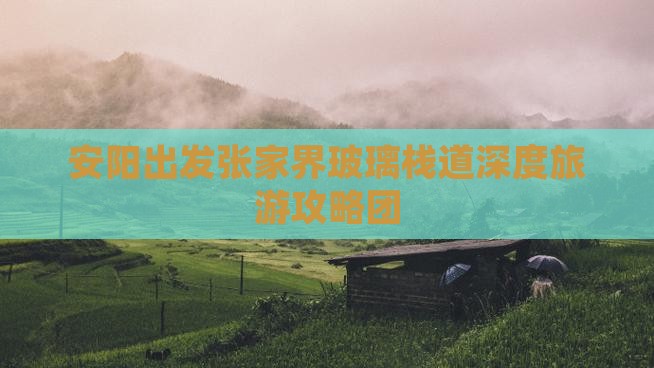 安阳出发张家界玻璃栈道深度旅游攻略团