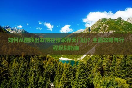 如何从醴陵出发前往张家界天门山？全面攻略与行程规划指南