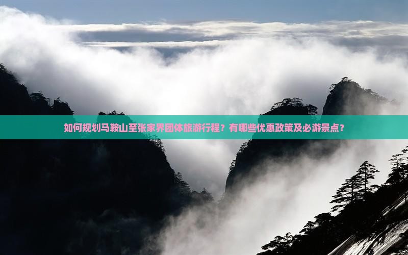 如何规划马鞍山至张家界团体旅游行程？有哪些优惠政策及必游景点？