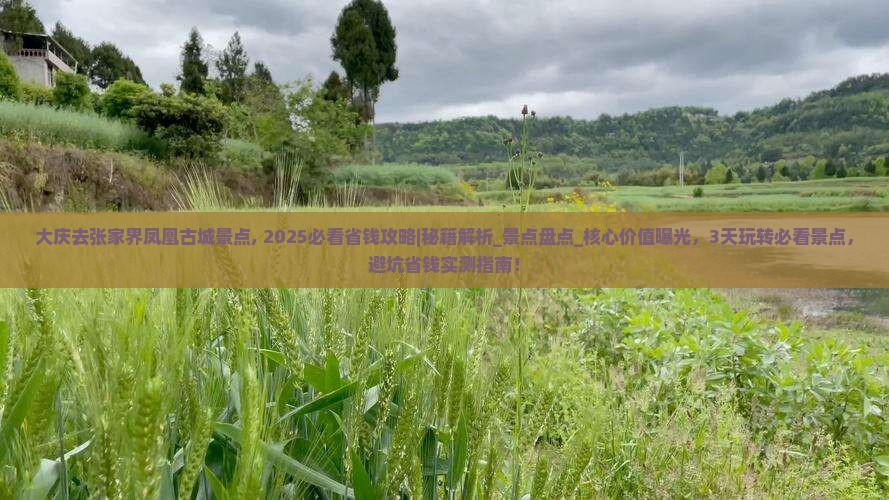 大庆去张家界凤凰古城景点