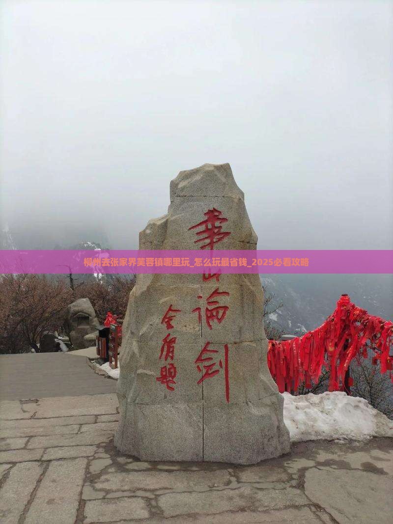 柳州去张家界芙蓉镇哪里玩