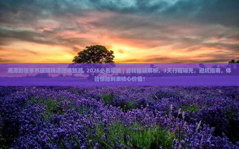 湘潭到张家界玻璃栈道团体旅游