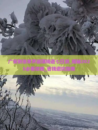 广安到张家界玻璃栈道七日游