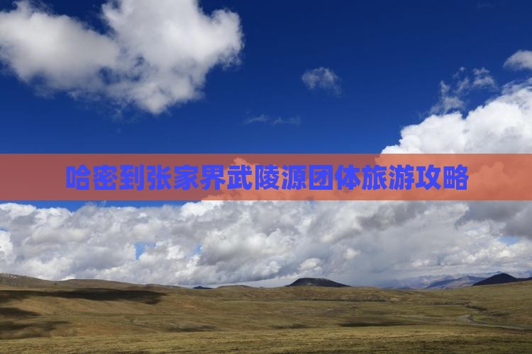 哈密到张家界武陵源团体旅游