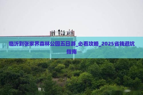 临沂到张家界森林公园五日游