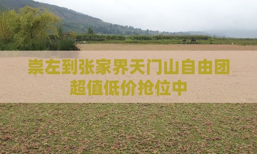 崇左到张家界天门山自由团