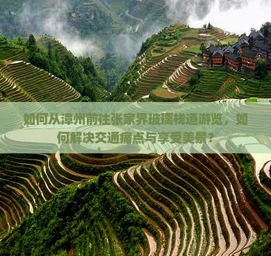 如何从漳州前往张家界玻璃栈道游览，如何解决交通痛点与享受美景？