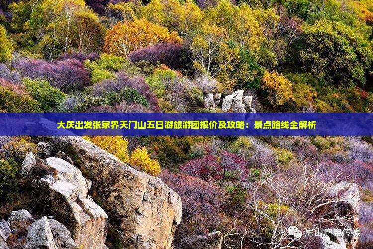 大庆出发张家界天门山五日游旅游团报价及攻略：景点路线全解析