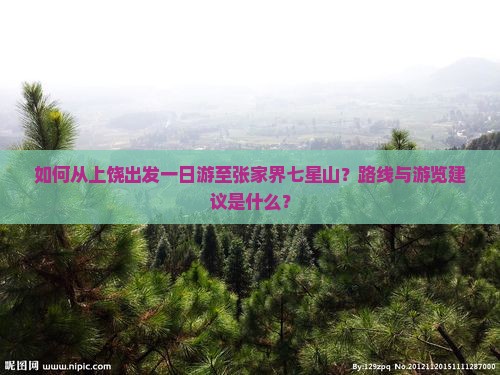 如何从上饶出发一日游至张家界七星山？路线与游览建议是什么？