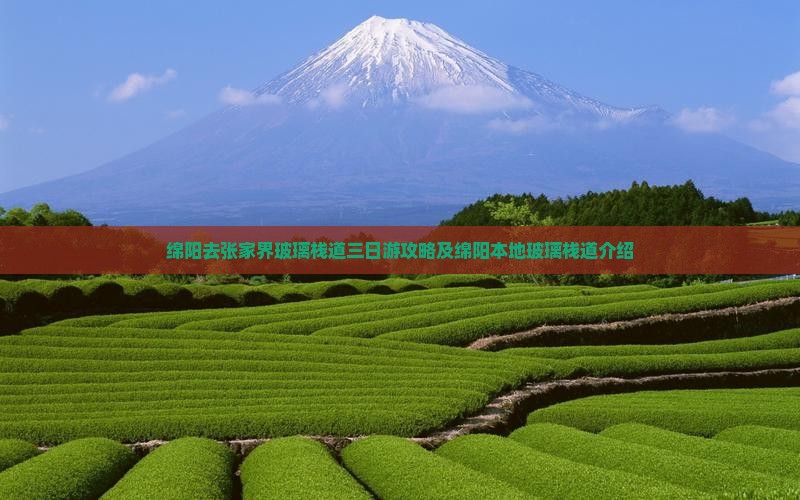 绵阳去张家界玻璃栈道三日游攻略及绵阳本地玻璃栈道介绍