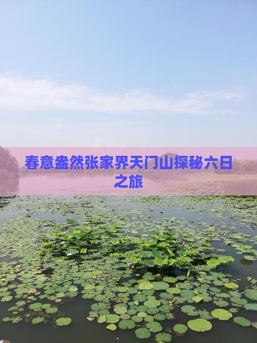 春意盎然张家界天门山探秘六日之旅