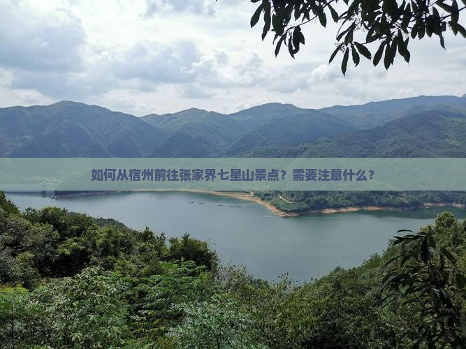 如何从宿州前往张家界七星山景点？需要注意什么？
