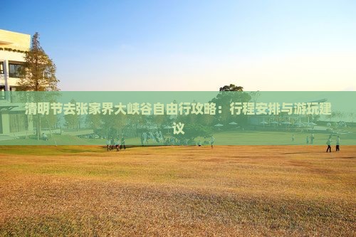 清明节去张家界大峡谷自由行攻略：行程安排与游玩建议