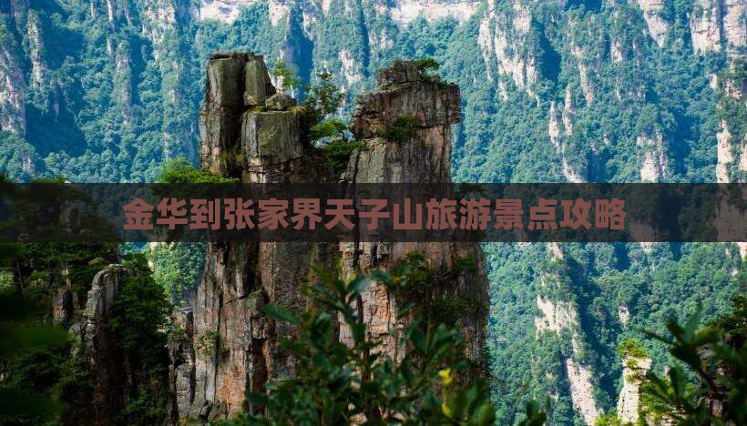 金华到张家界天子山旅游景点攻略