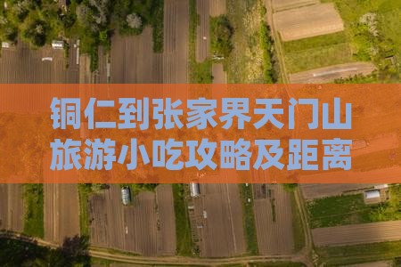 铜仁到张家界天门山旅游小吃攻略及距离指南
