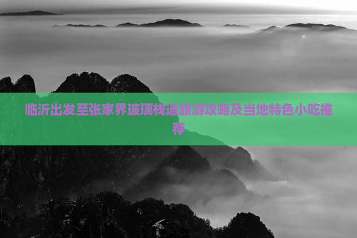 临沂出发至张家界玻璃栈道旅游攻略及当地特色小吃推荐