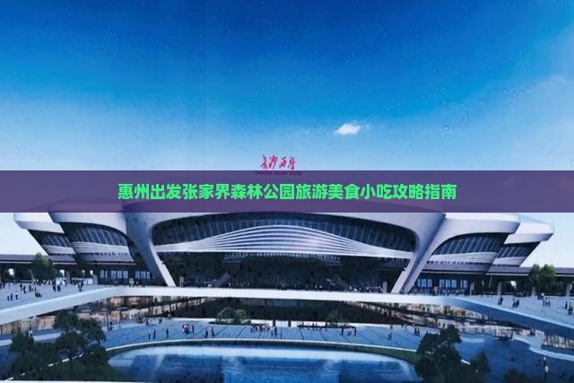 惠州出发张家界森林公园旅游美食小吃攻略指南