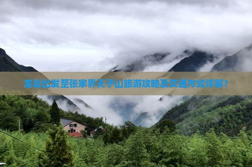 龙岩出发至张家界天子山旅游攻略及交通方式详解？