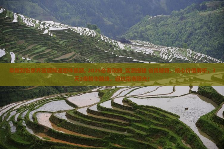 阜新到张家界玻璃栈道团体旅游