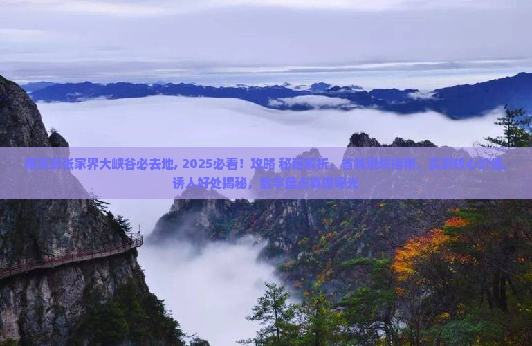 南京到张家界大峡谷必去地