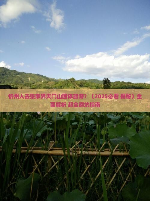 忻州去张家界天门山团体旅游