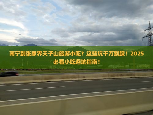南宁到张家界天子山旅游小吃
