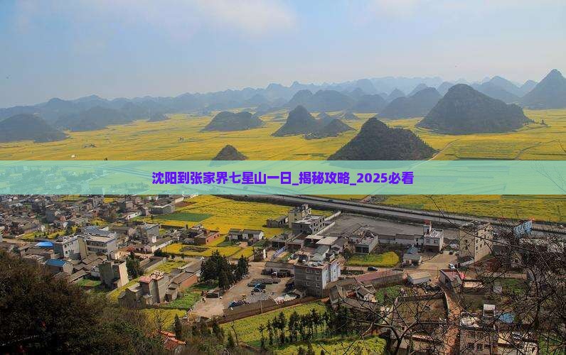 沈阳到张家界七星山一日