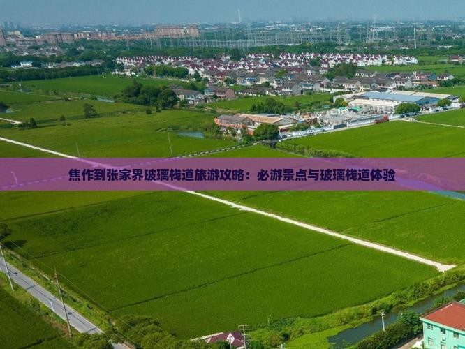 焦作去张家界玻璃栈道旅游