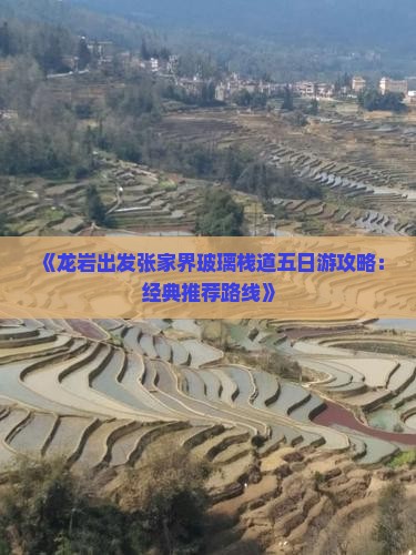 《龙岩出发张家界玻璃栈道五日游攻略：经典推荐路线》