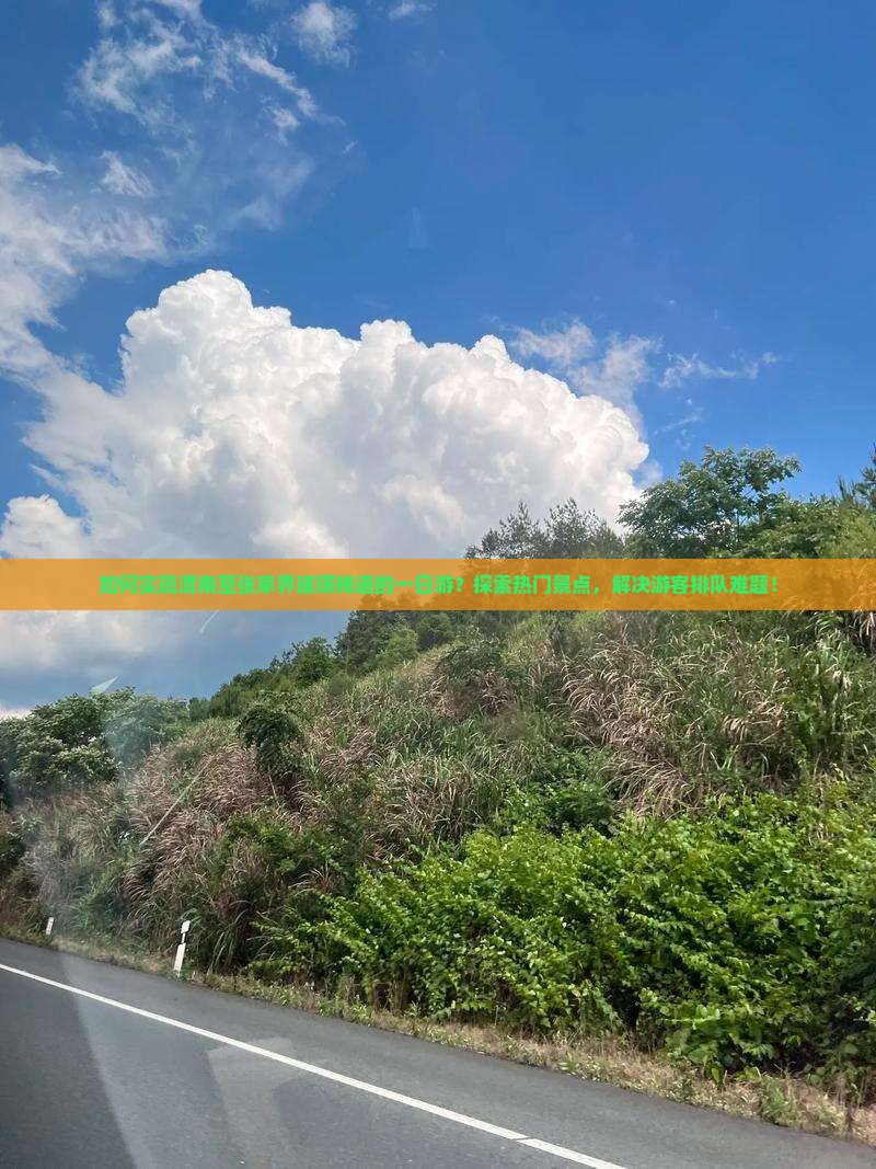 如何实现渭南至张家界玻璃栈道的一日游？探索热门景点，解决游客排队难题！