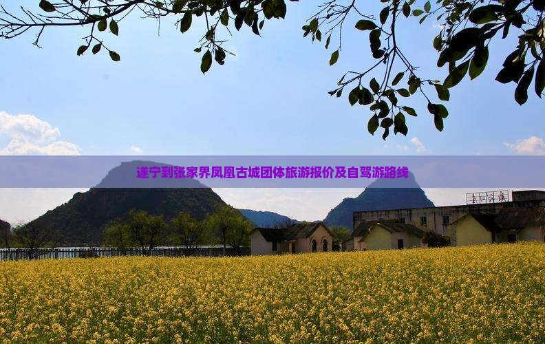 遂宁到张家界凤凰古城团体旅游报价及自驾游路线