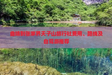 曲靖到张家界天子山旅行社费用、路线及自驾游推荐