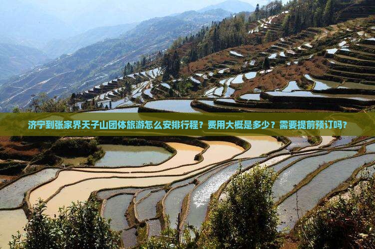 济宁到张家界天子山团体旅游怎么安排行程？费用大概是多少？需要提前预订吗？