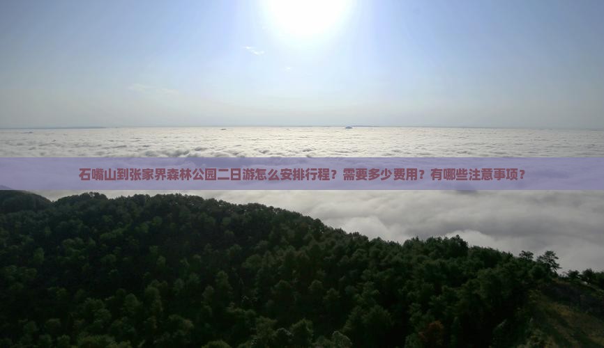石嘴山到张家界森林公园二日游怎么安排行程？需要多少费用？有哪些注意事项？