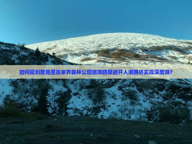 如何规划恩施至张家界森林公园旅游路犀避开人潮拥挤实现深度游？