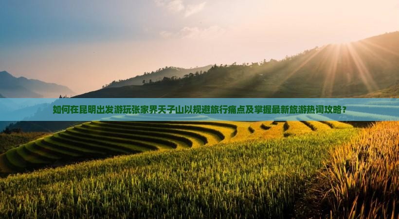 如何在昆明出发游玩张家界天子山以规避旅行痛点及掌握最新旅游热词攻略？