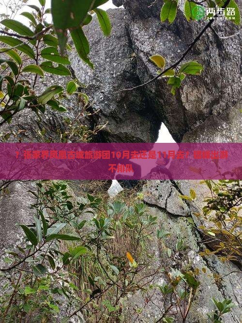 ？张家界凤凰古城旅游团10月去还是11月去？错峰出游不排队