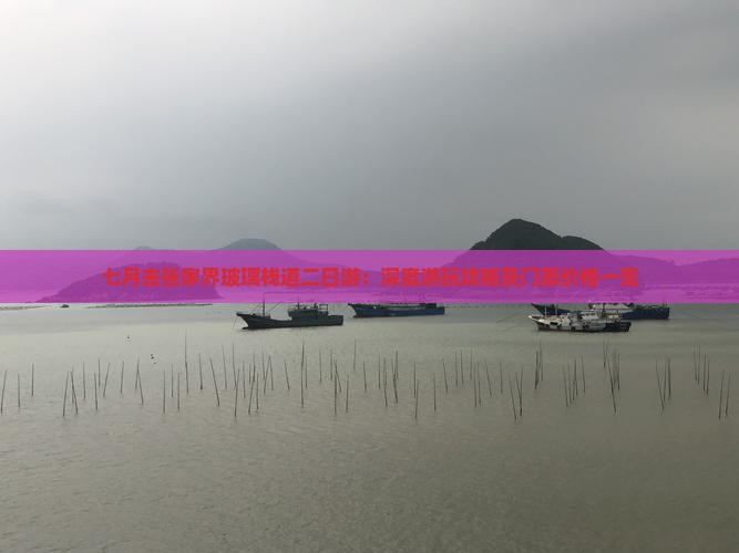 七月去张家界玻璃栈道二日游：深度游玩攻略及门票价格一览