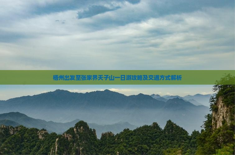 梧州出发至张家界天子山一日游攻略及交通方式解析