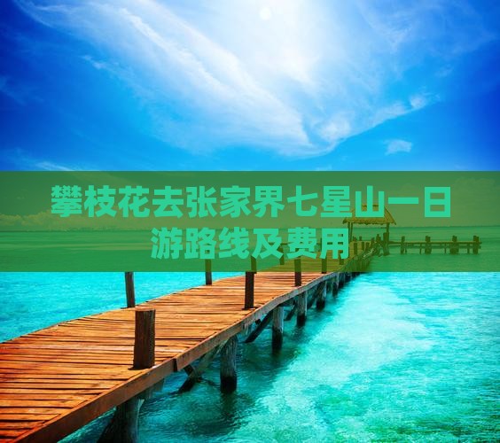 攀枝花去张家界七星山一日游路线及费用