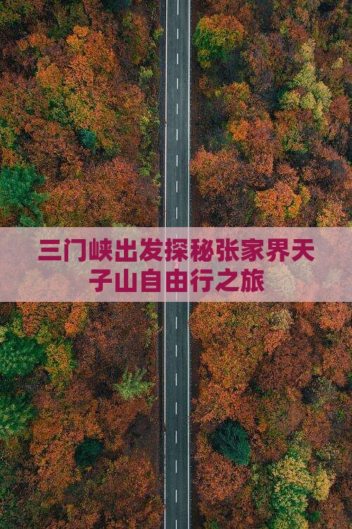 三门峡出发探秘张家界天子山自由行之旅