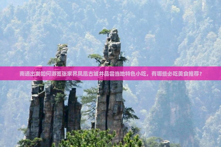 南通出发如何游览张家界凤凰古城并品尝当地特色小吃，有哪些必吃美食推荐？