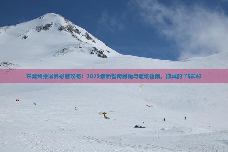 东莞到张家界攻略