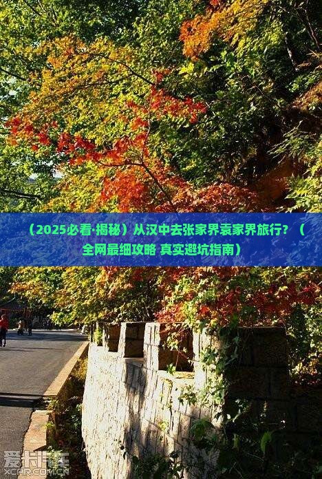 汉中到张家界袁家界旅行社