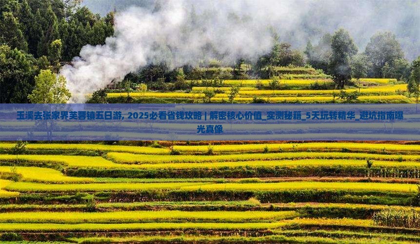 玉溪去张家界芙蓉镇五日游