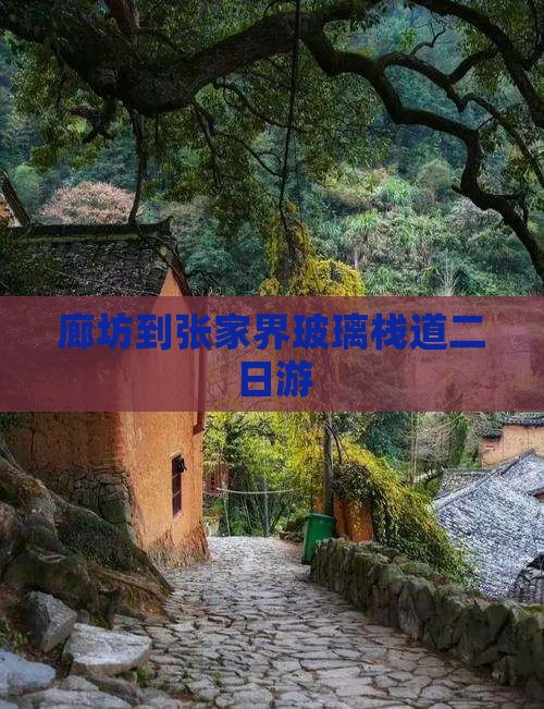 廊坊到张家界玻璃栈道二日游