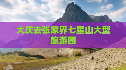 大庆去张家界七星山大型旅游团