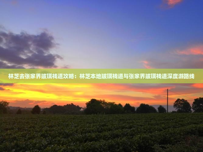 林芝去张家界玻璃栈道攻略：林芝本地玻璃栈道与张家界玻璃栈道深度游路线