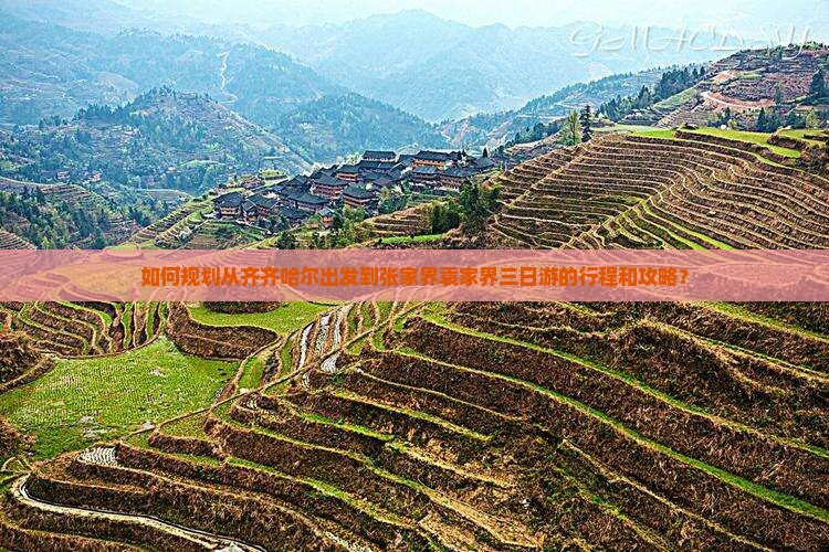 如何规划从齐齐哈尔出发到张家界袁家界三日游的行程和攻略？