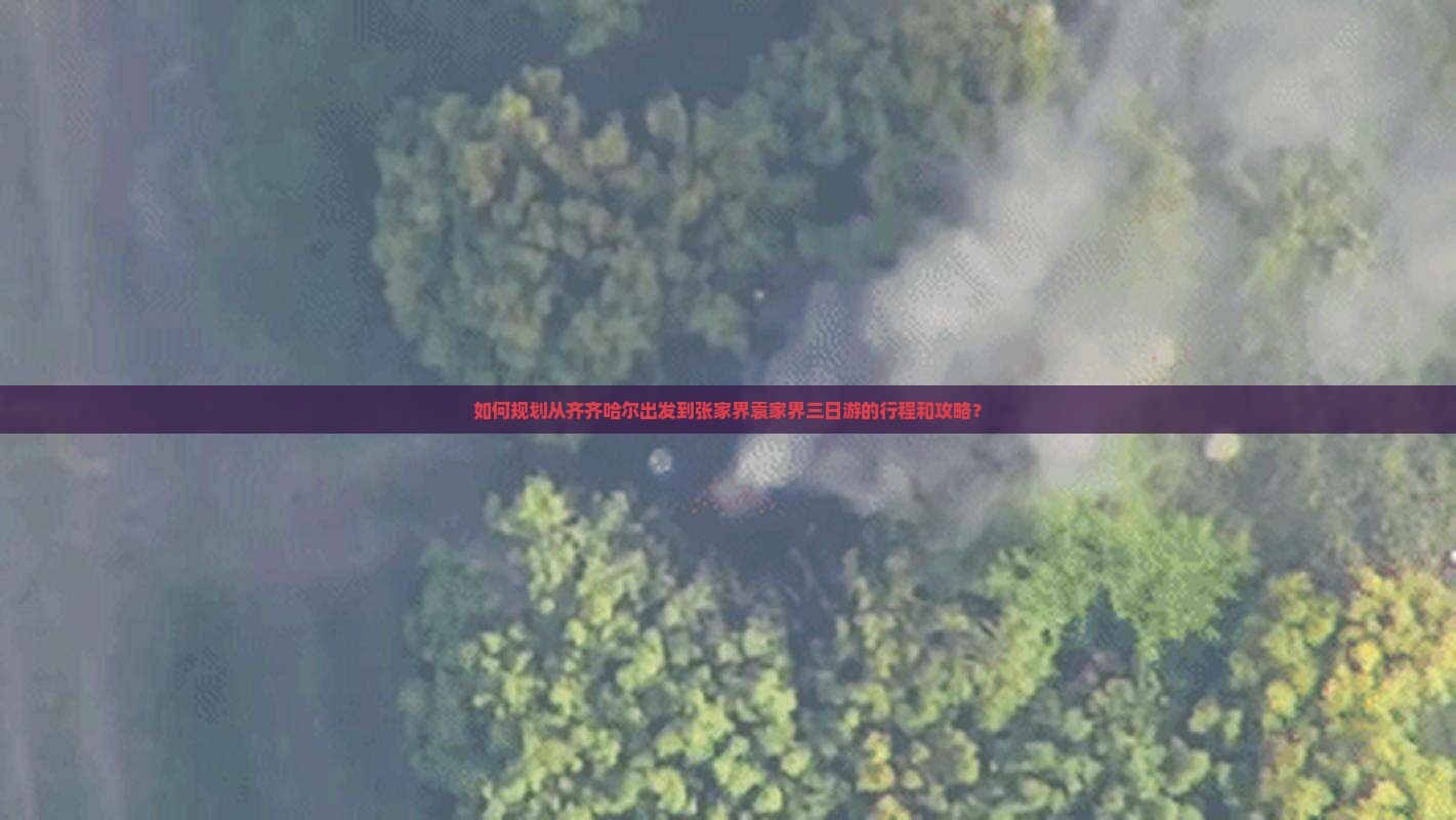如何规划从齐齐哈尔出发到张家界袁家界三日游的行程和攻略？